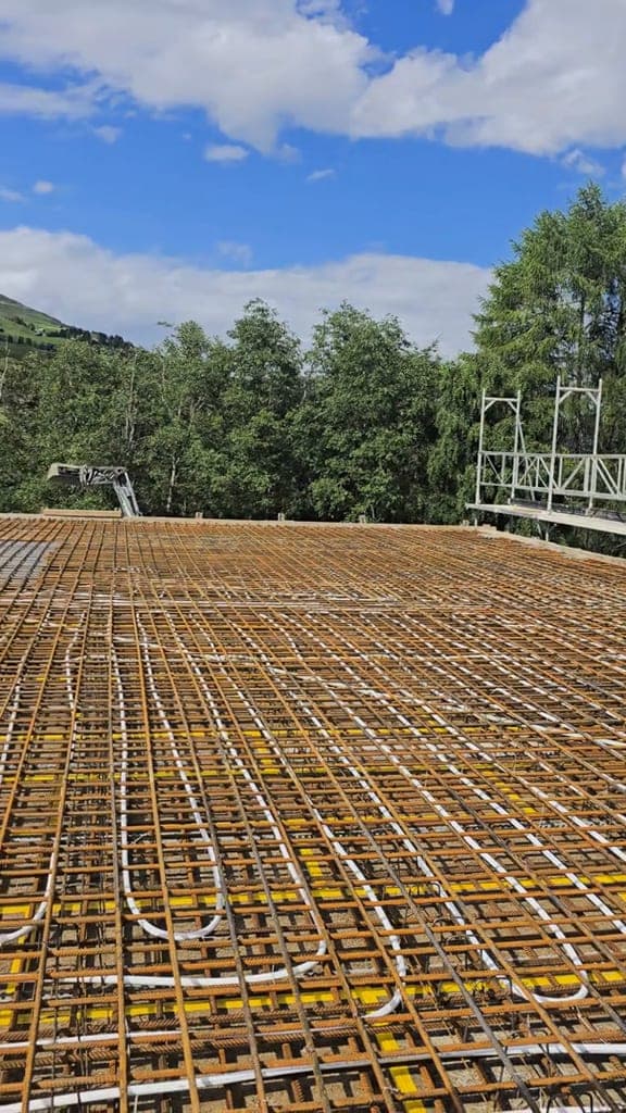 Reinforcement works, residential development