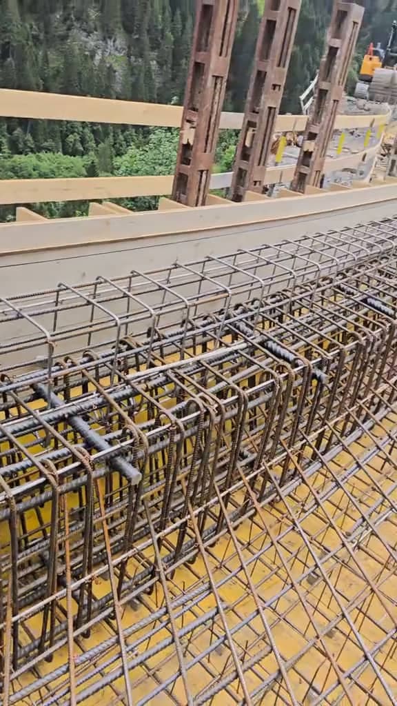 Reinforcing a road deck